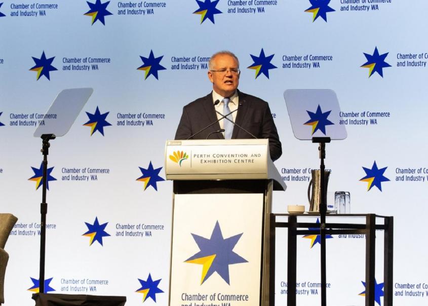 Morrison vows to pass tax cuts, fight regulation