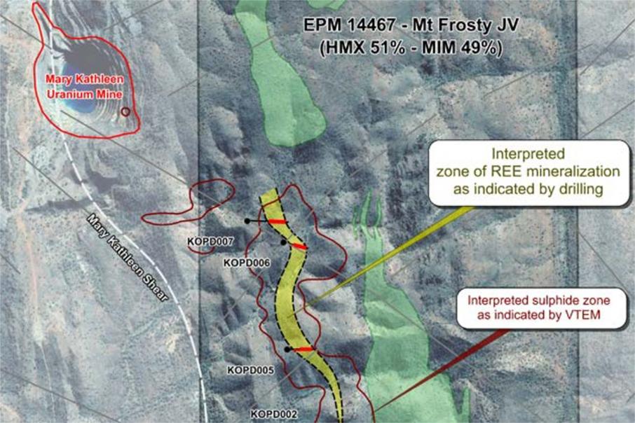 Hammer hunting rare earth elements in Queensland 