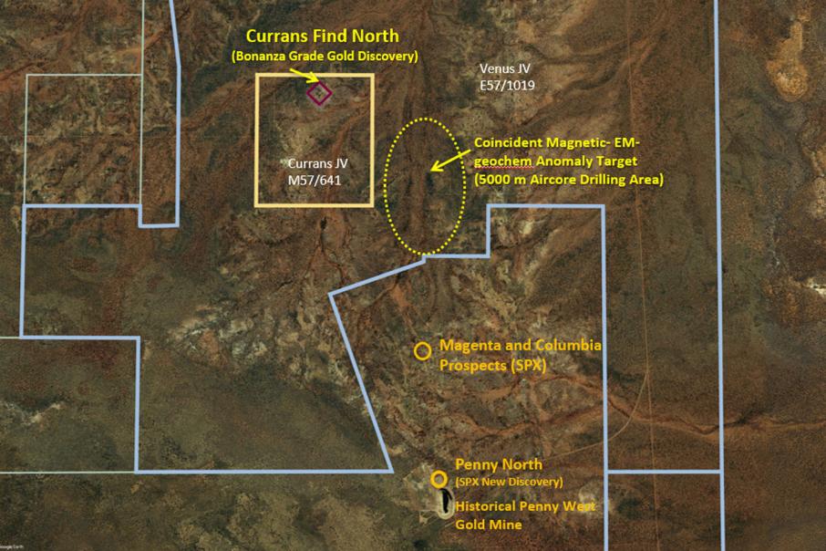 Rods are turning for Venus/Rox near Penny West gold mine