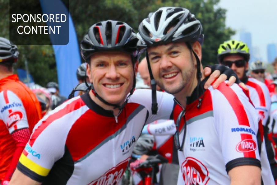 Riding for research MACA’s Culture of Giving