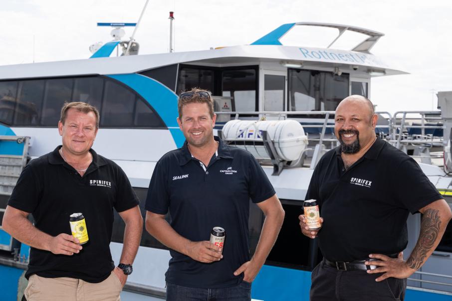 SeaLink to stock Spinifex beers on Rottnest ferries