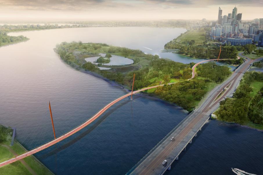 New $50m Swan River bridge