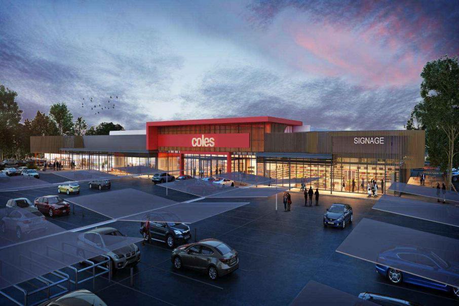 Coles gives an edge to new centre 