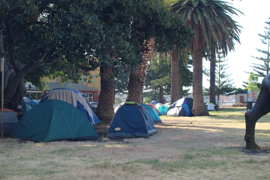 State 'hamstrung' over tent city: McGowan