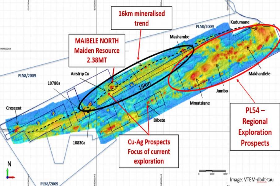 Si6 defines 2.5km anomaly in Botswana copper search