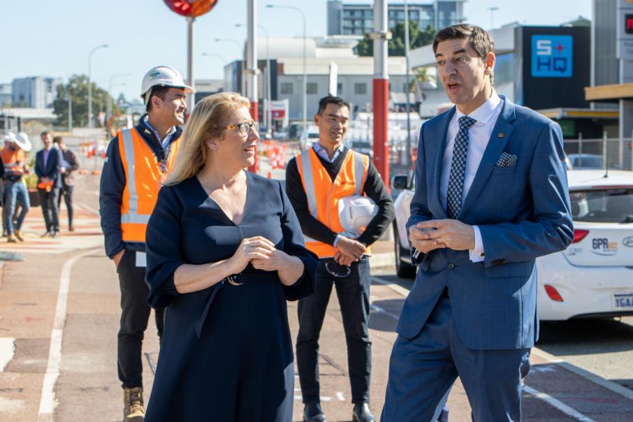 Zempilas points to Yagan Square design