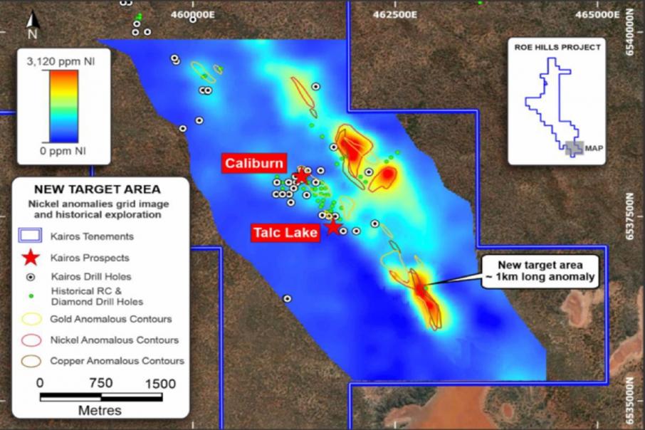 Kairos unveils major nickel copper and gold targets in WA