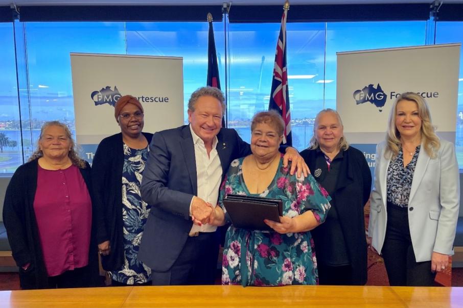 FMG partners with Aboriginal group