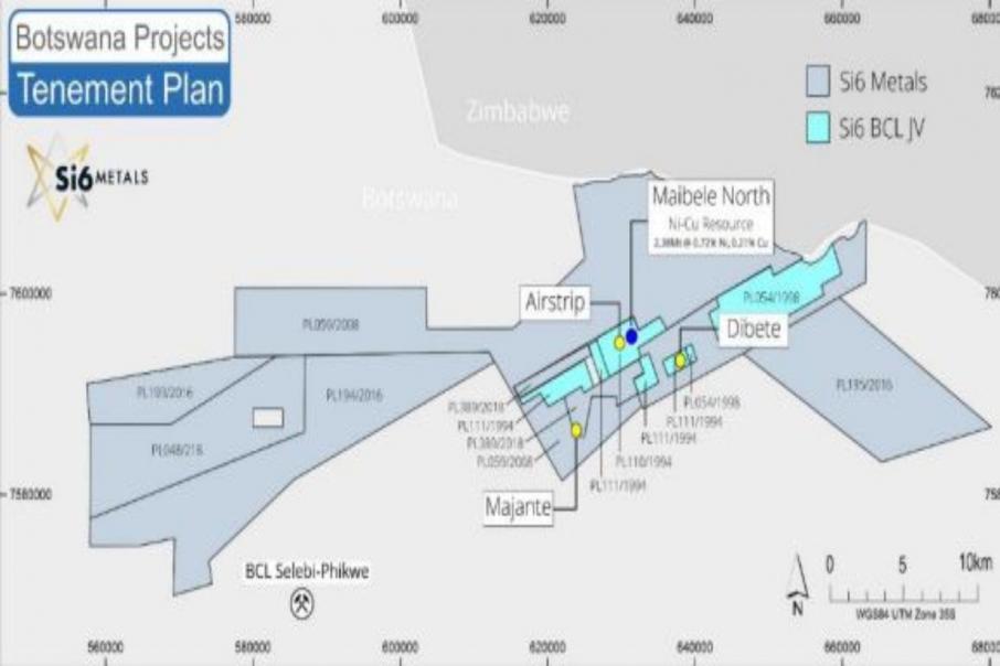 Si6 develops multiple geophysical drill targets in Botswana