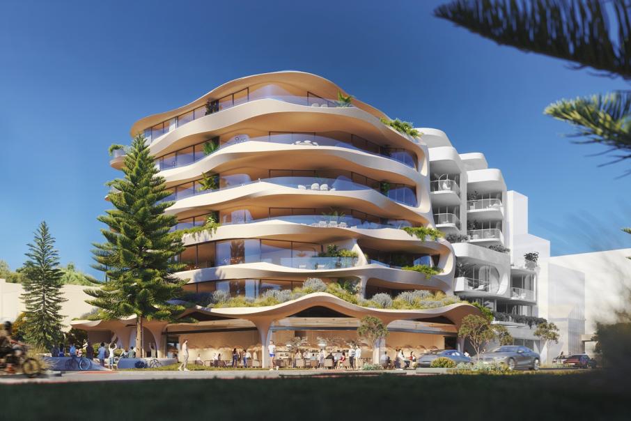 Baltinas submits Cottesloe apartment plans