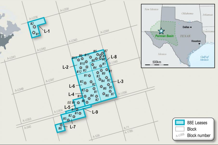 88 Energy increases US footprint with Texas deal