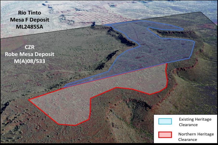 CZR iron ore site swells after Pilbara heritage approval