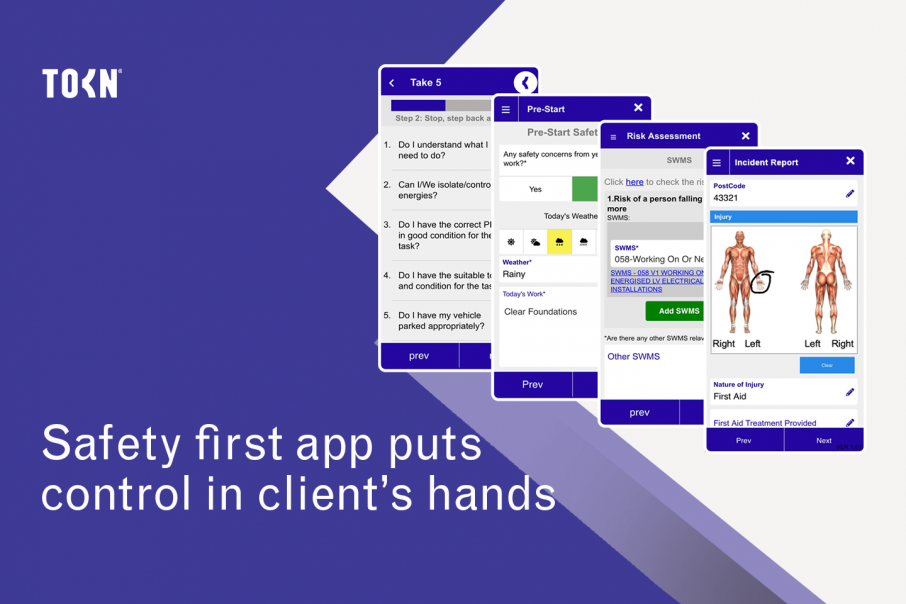 Safety first for innovative cloud-based app which puts control in client’s hands