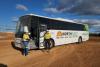 Northfleet stations electric bus at Mount Holland